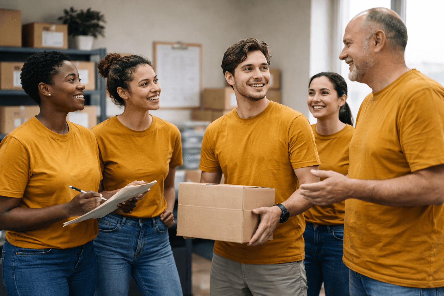 Ninety8 Projects team in a practical work setting